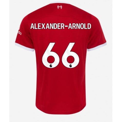 Fotballdrakt Herre Liverpool Alexander-Arnold #66 Hjemmedrakt 2023-24 Kortermet